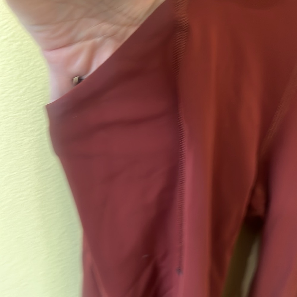 Lululemon Power Thru 25” in Merlot Red High Waisted Tight NWOT - Picture 6 of 8